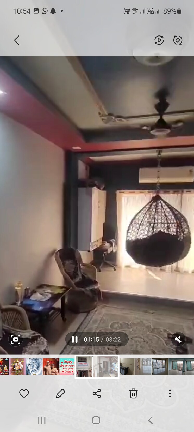 Master Bedroom, borivali east 1 Bedroom 475 Sq.Ft. Apartment In Borivali East Mumbai 8221765