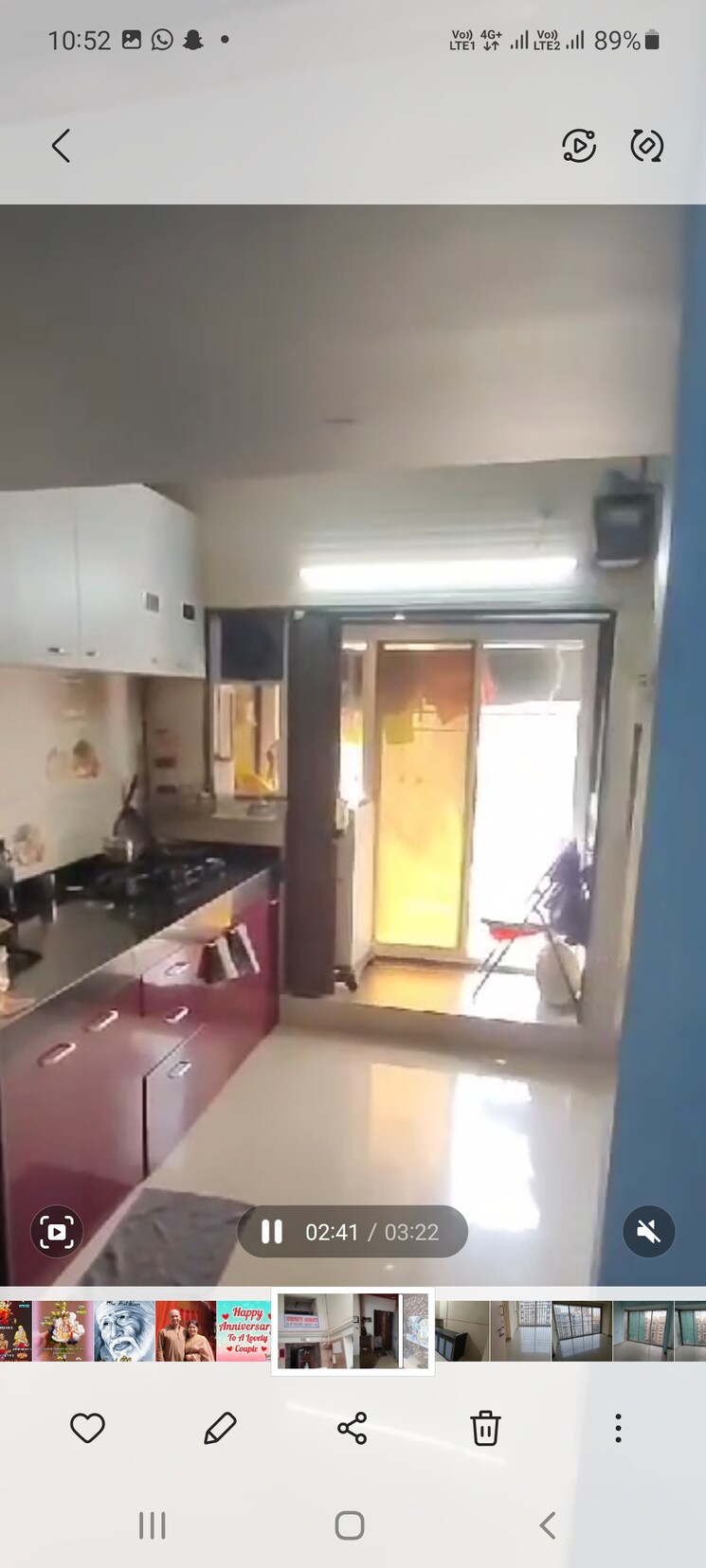 Kitchen, borivali east 1 Bedroom 475 Sq.Ft. Apartment In Borivali East Mumbai 8221765