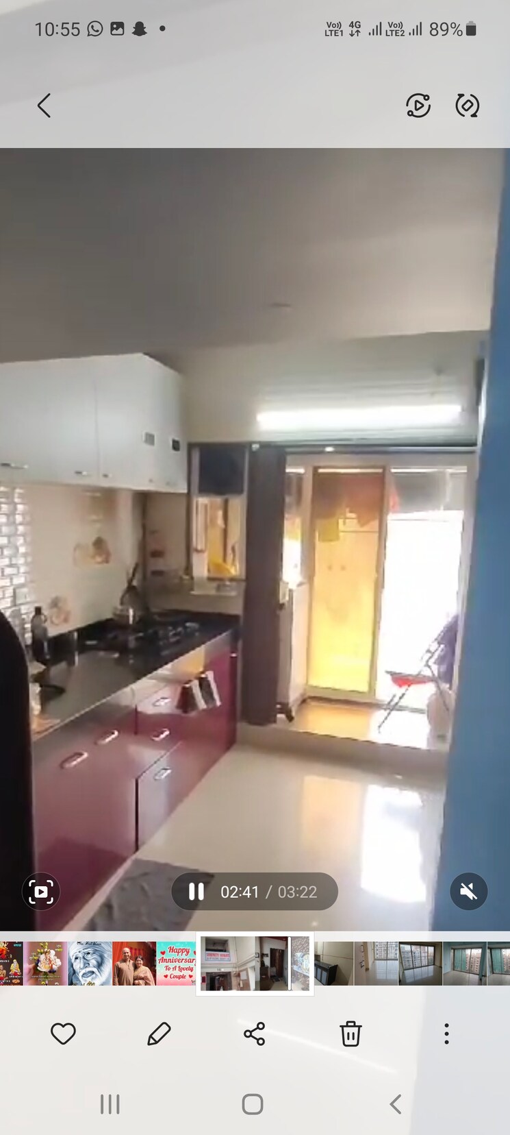 Kitchen, borivali east 1 Bedroom 475 Sq.Ft. Apartment In Borivali East Mumbai 8221765