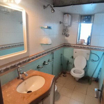 Bathroom in 2 BHK Apartment at Shilp Tower, Century Mills – for Rent
