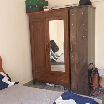 Living Room in 1 BHK Apartment at Paschim Apartments, Agar Bazar – for Rent