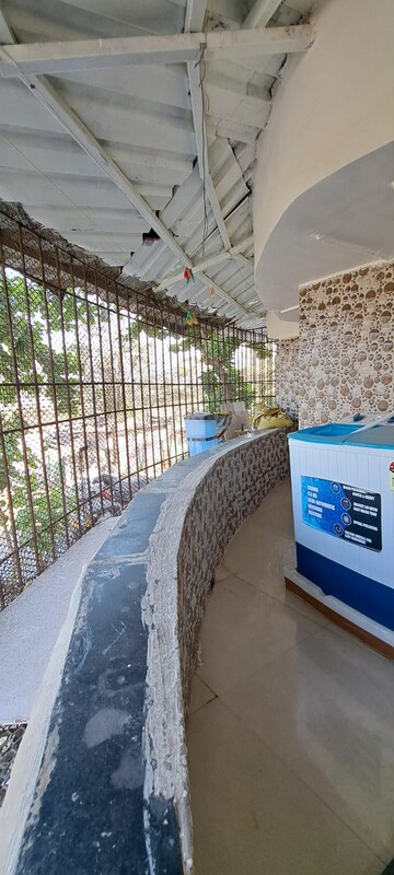 Balcony in 1 BHK Apartment at Kopar Khairane – for Rent