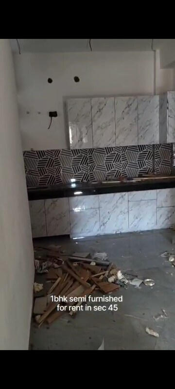 Kitchen in 1 BHK Independent House at Sector 45 – for Rent