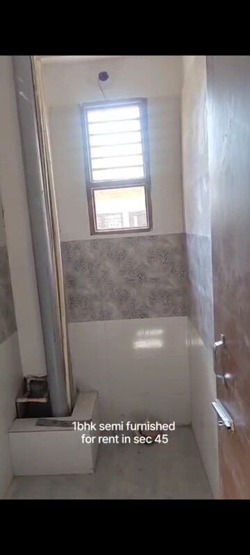Bathroom in 1 BHK Independent House at Sector 45 – for Rent