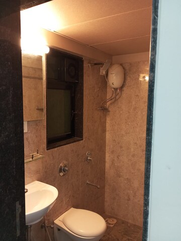 Bathroom in 2 BHK Apartment at Sahajanand Athena, Goregaon West – for Rent