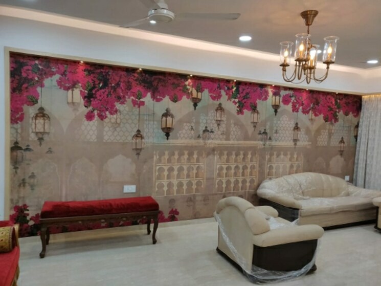 Living Room, hiranandani-garden-brentwood 3 Bedroom 1400 Sq.Ft. Apartment In Powai Mumbai 8221834