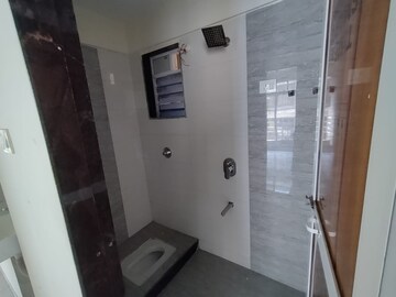 Bathroom in 2 BHK Apartment at Jagruti Sai Palace, Ghansoli – for Rent