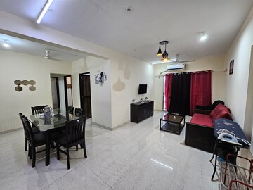 Living Room in 2 BHK Apartment at Millionaire Heritage, Andheri West – for Rent