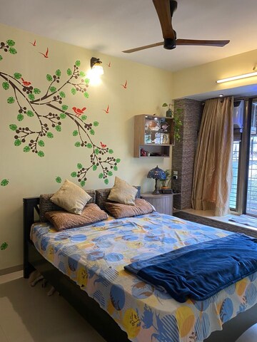 Bedroom in 2 BHK Apartment at Rajesh Raj Legacy 1, Vikhroli West – for Rent