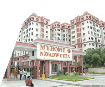 1 BHK Apartment – Exterior View View at My Home Navadweepa, Madhapur - for Rent