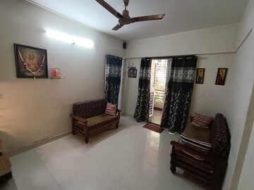 Living Room in 1 BHK Builder Floor at Ujwal Classic, Dhayari – for Sale