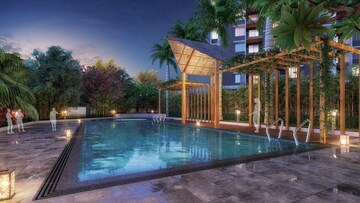 Swimming Pool in 2 BHK Apartment at Venkatesh Graffiti, Keshav Nagar – for Rent
