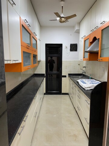 Kitchen in 2 BHK Apartment at Evershine Greens, Andheri West – for Rent