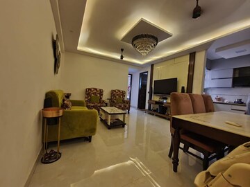 Living Room in 3 BHK Builder Floor at Chattarpur – for Rent