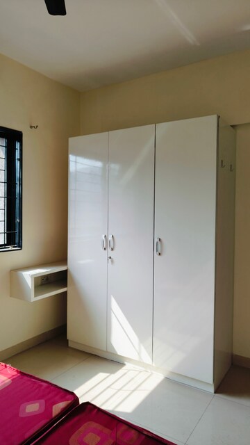 Bathroom in 2 BHK Apartment at Magarpatta Trillium, Hadapsar – for Rent