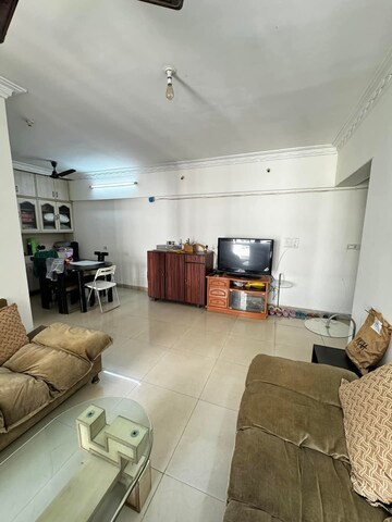 Living Room in 1 BHK Apartment at Eden Rose CHS, Vasai East – for Sale
