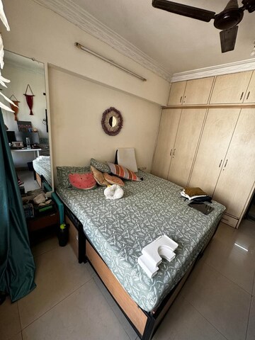 Master Bedroom in 1 BHK Apartment at Eden Rose CHS, Vasai East – for Sale