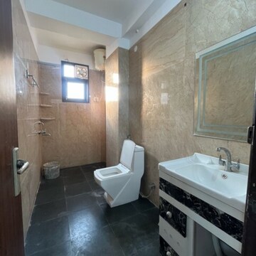 Attached Bathroom in 3 BHK Builder Floor at Khirki Extension – for Rent