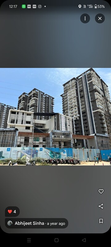 3 BHK Apartment For Sale in Aparna Luxor Park, Kondapur