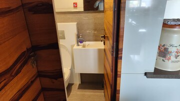 Attached Bathroom in 1 BHK Apartment at Sagar CHS Worli, Worli – for Rent
