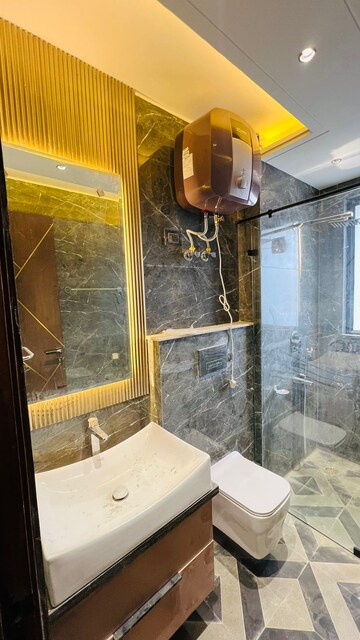 Kitchen in 4 BHK Builder Floor at Sushant Lok 2, Sector 57 – for Sale