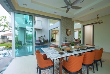 Living Room in 5 BHK Villa at Kune Village – for Sale