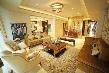 Living Room in 3 BHK Apartment at M3M Golf Estate, Sector 65 – for Sale