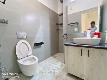 Bathroom in 4 BHK Builder Floor at Vasant Kunj – for Rent