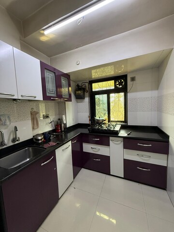 Kitchen in 1 BHK Apartment at Shree Adinath Towers, Borivali East – for Sale