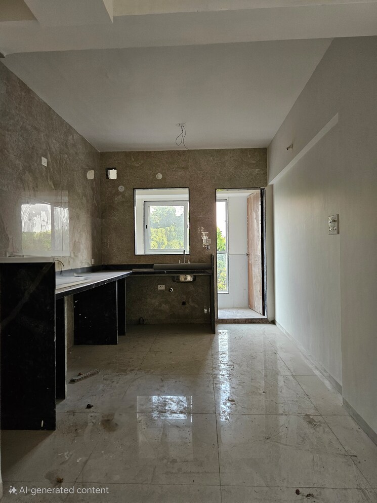 Kitchen, om-citywoods 3 Bedroom 1970 Sq.Ft. Apartment In Salisbury Park Pune 8222542