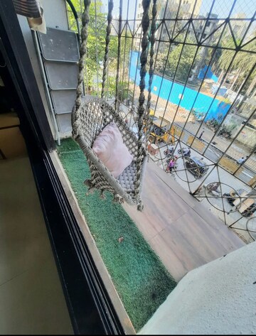 Balcony in 1 BHK Apartment at Atul Blue Empire, Kandivali West – for Sale