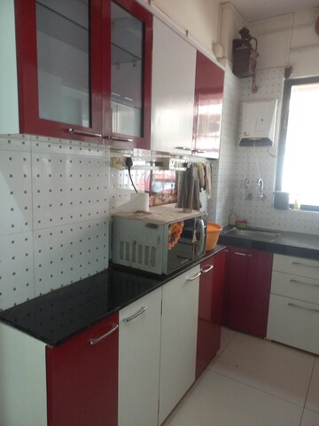 Kitchen in 1 RK Apartment at Gokuldham Complex, Goregaon East – for Rent