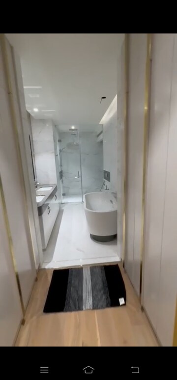 Bathroom in 3 BHK Apartment at Bhartiya Leela Residences, Thanisandra Main Road – for Rent