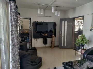 Living Room in 2 BHK Apartment at Goel Ganga Sparsh, Undri – for Rent