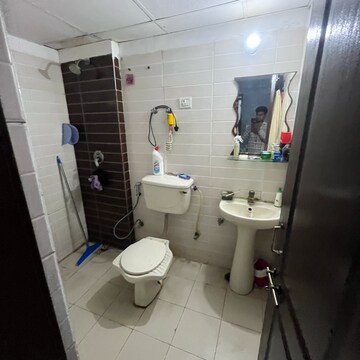 Bathroom in 3 BHK Apartment at Amrapali Zodiac, Sector 120 – for Rent
