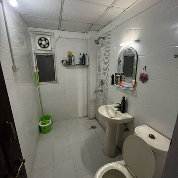 Bathroom in 3 BHK Apartment at Amrapali Zodiac, Sector 120 – for Rent