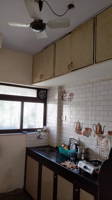 Kitchen in 1 RK Apartment at Satellite Garden, Goregaon East – for Rent
