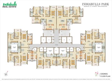 Master Plan in 3 BHK Apartment at Indiabulls Park, New Panvel – for Sale