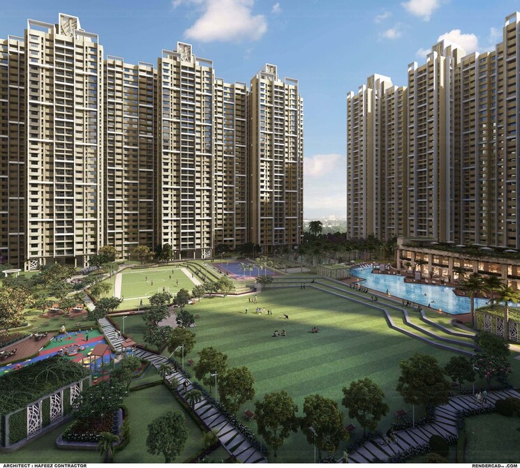 Exterior View, indiabulls-park 3 Bedroom 1249 Sq.Ft. Apartment In New Panvel Navi Mumbai 8222729
