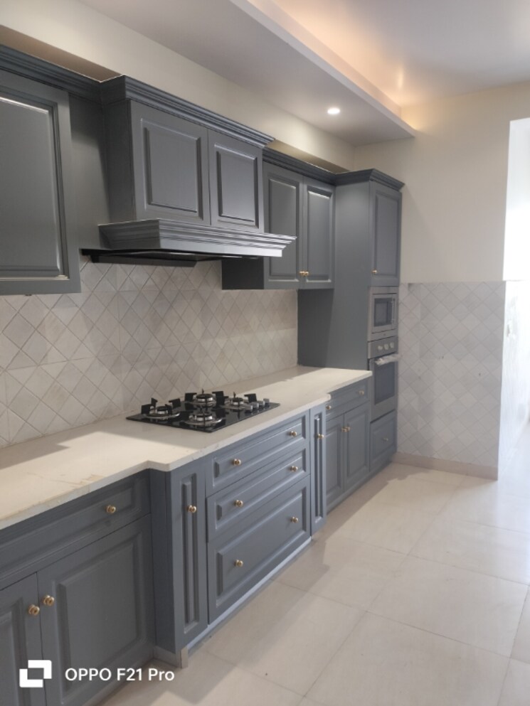 Kitchen, auram-floor 4 Bedroom 500 Sq.Yd. Builder Floor In South City 2 Gurgaon 8222764