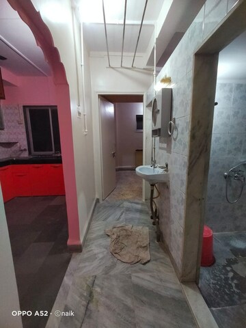 Bathroom in 1 BHK Apartment at Charkop Sector 6 – for Rent