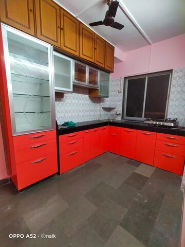 Kitchen in 1 BHK Apartment at Charkop Sector 6 – for Rent