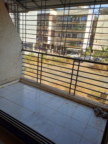 Balcony in 1 BHK Apartment at Chamunda Residency, Ghansoli – for Rent