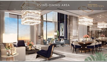Living Room in 3.5 BHK Apartment at Smart World The Edition, Sector 66 – for Sale