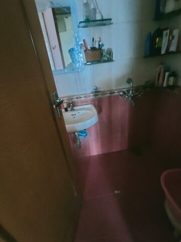 Bathroom in 2 BHK Apartment at Lokhandwala Infrastructure Spring Leaf, Kandivali East – for Rent