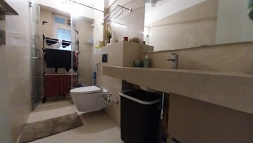 Attached Bathroom in 4 BHK Apartment at Godrej The Trees, Vikhroli East – for Rent