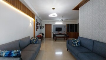 Living Room in 4 BHK Apartment at Godrej The Trees, Vikhroli East – for Rent