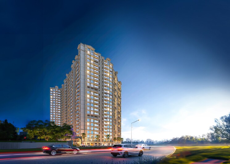 Exterior View, raymond-the-address-by-gs 2 Bedroom 680 Sq.Ft. Apartment In Bandra East Mumbai 8223035