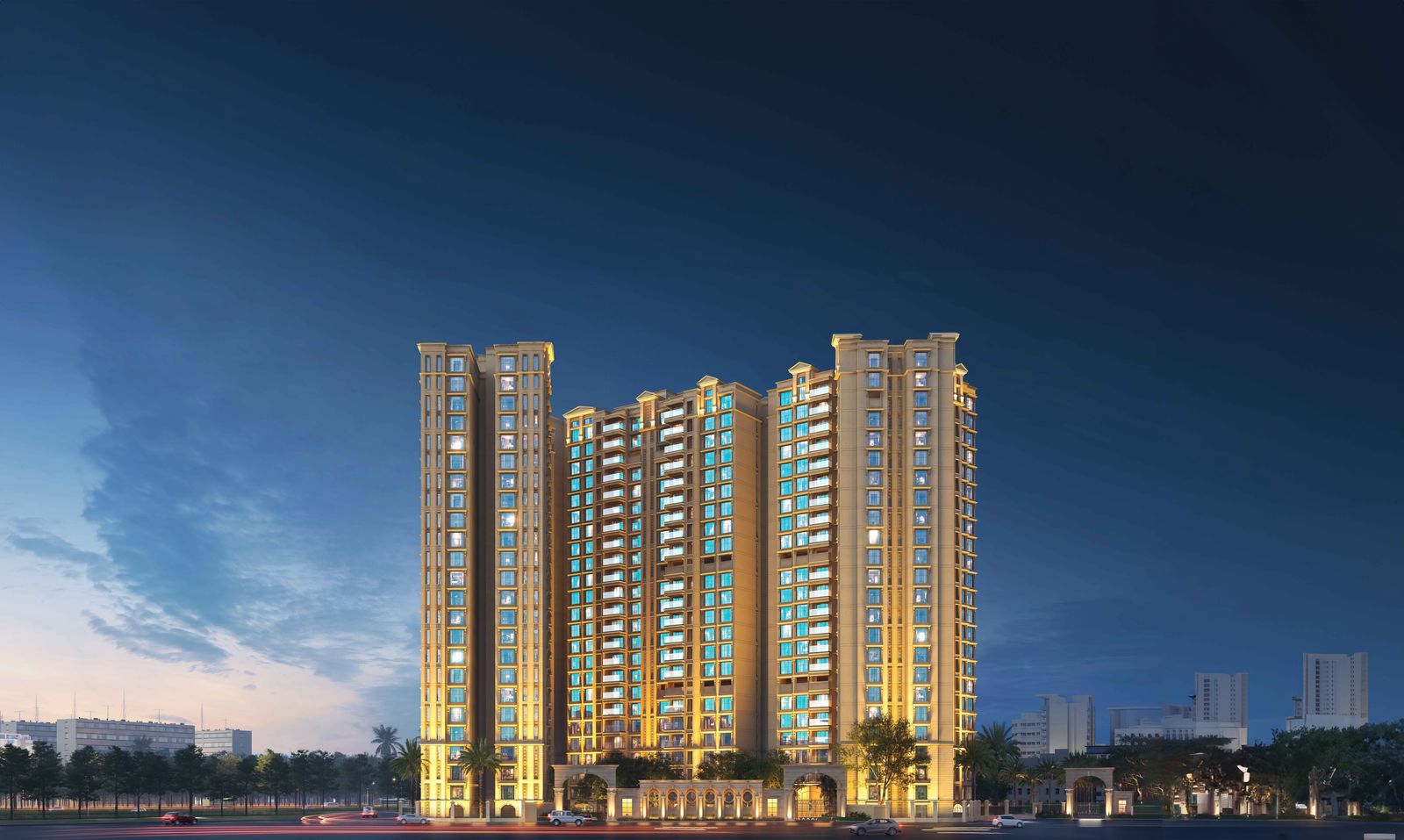2 BHK Apartment For Sale in Raymond The Address By GS