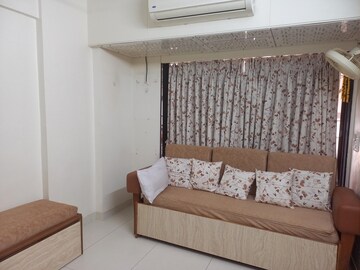 Living Room in 1 RK Apartment at Vasundhara CHS Gokuldham, Gokuldham Colony – for Rent